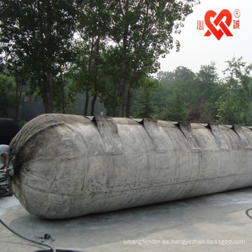 HECHO EN CHINA Resbalón inflable de alta presión Salvage Rubber Airbag